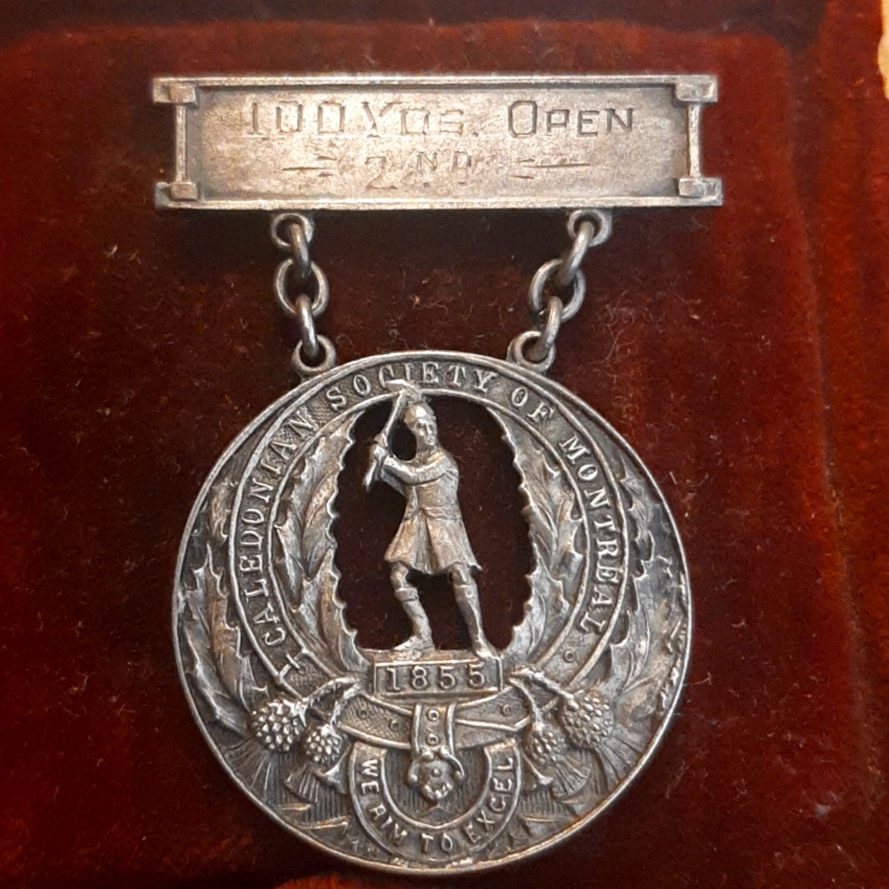 Sterling GOLF TROPHY, from Montreal Caledonian Society